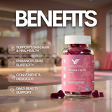 Collagen and Biotin Gummies benefits and features overview by Yarishna Fitness