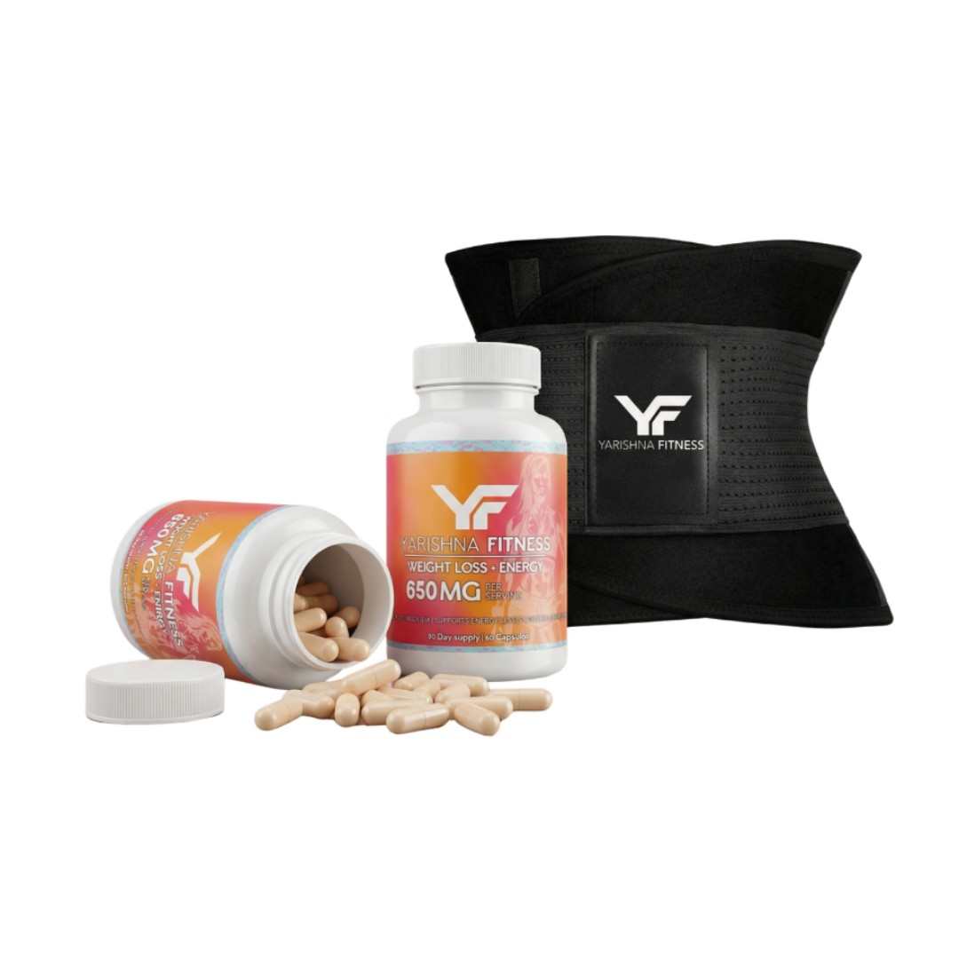 Definition Bundle by Yarishna Fitness — Weight Loss support supplement and Yarishna Waist Trainer for women