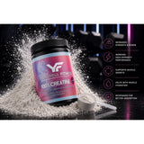 100% Creatine — Creatina Pura para Mujer (Fuerza y Recuperación)