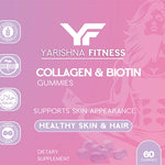 Yarishna Fitness Collagen and Biotin Gummies product lifestyle photo