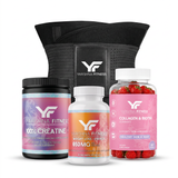 Super Combo Yarishna Fitness: 100% Creatine, Weight Loss Support, Collagen & Biotin Gummies and Waist Trainer