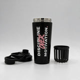 Stainless Steel Shaker 25oz — Discipline Over Motivation