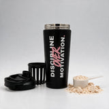 Stainless Steel Shaker 25oz — Discipline Over Motivation