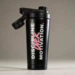 Back of the Yarishna shaker: Discipline Over Motivation
