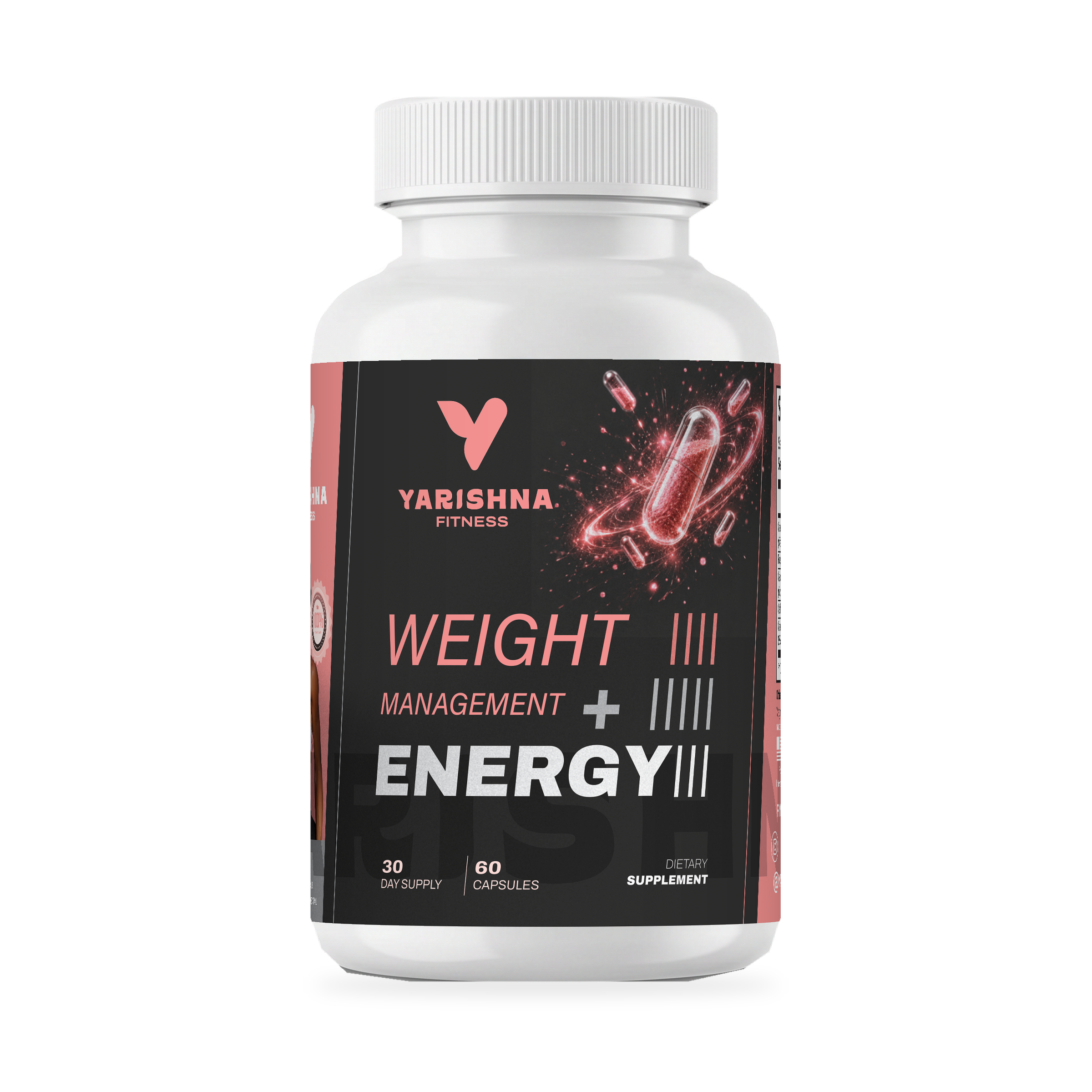 Yarishna Fitness Weight Management + Energy, 60 capsules, 30-day supply